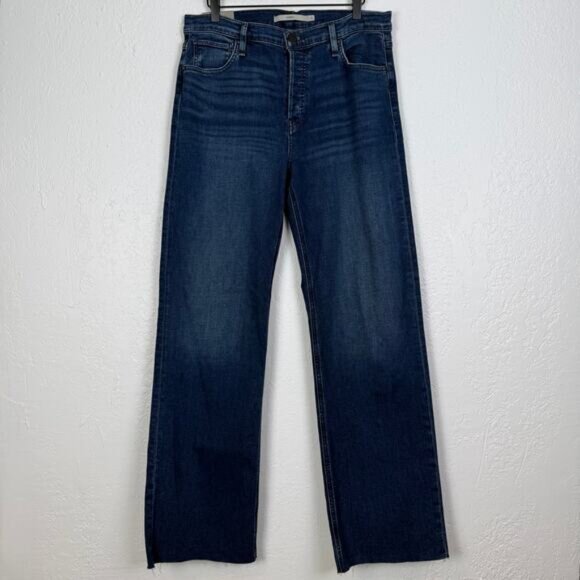 Hudson Rosie High Rise Wide Leg Jean in Dover NWT Size 31 - Picture 2 of 6